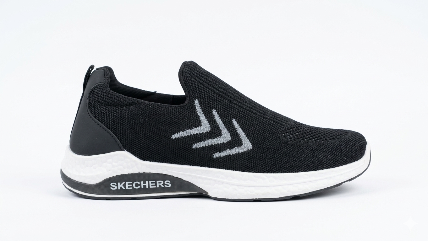 Men's Black Sports Shoes